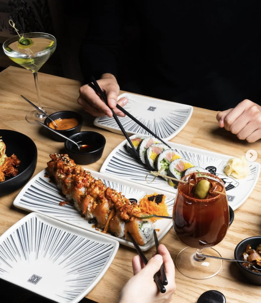 The culinary cool continues with Suchi, a creative fusion of Sinaloan and Japanese cuisine.
